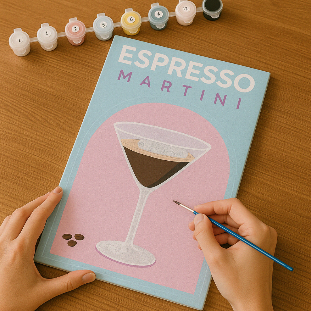 CocktailCanvas – 6 Mini-Gemälde