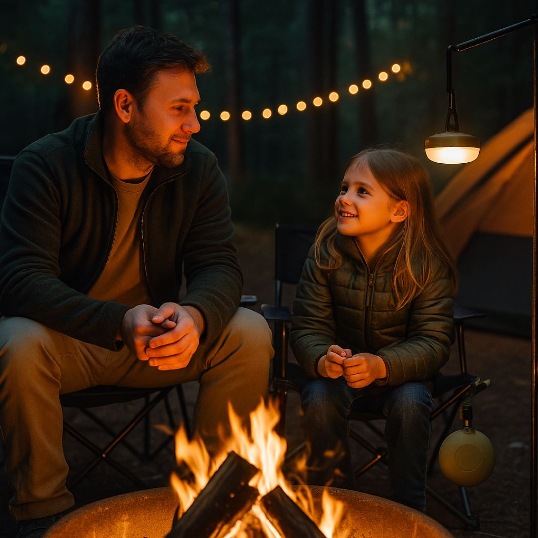 CampGlow™ – Stimmung, Licht und Ruhe. Immer dabei.