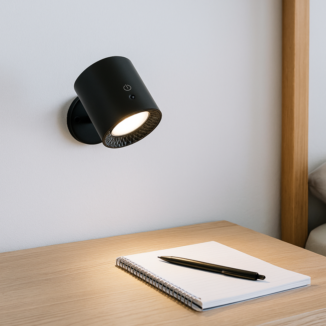 Wallie™ – Stilvolles Licht. Ganz ohne Bohren.