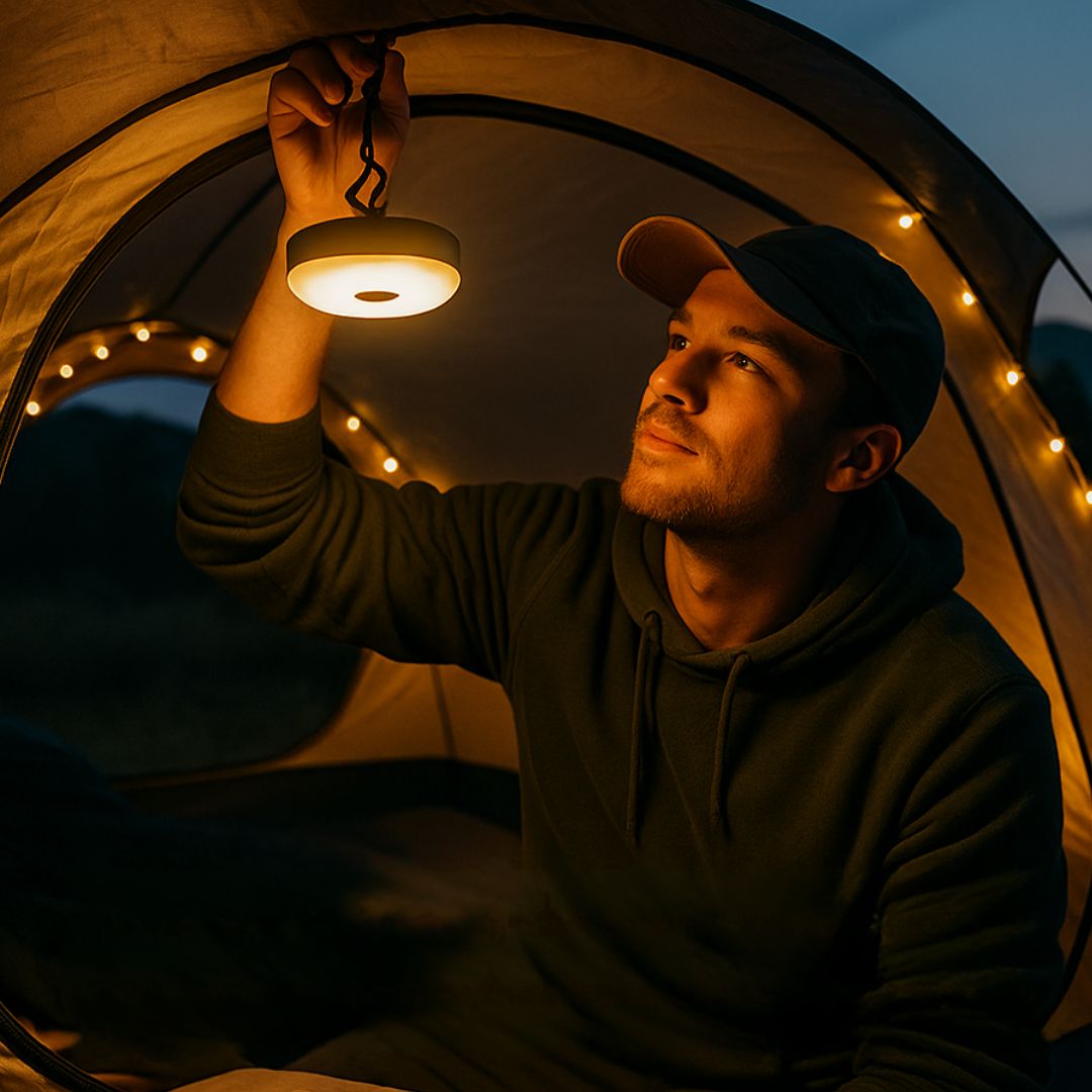 CampGlow™ – Stimmung, Licht und Ruhe. Immer dabei.