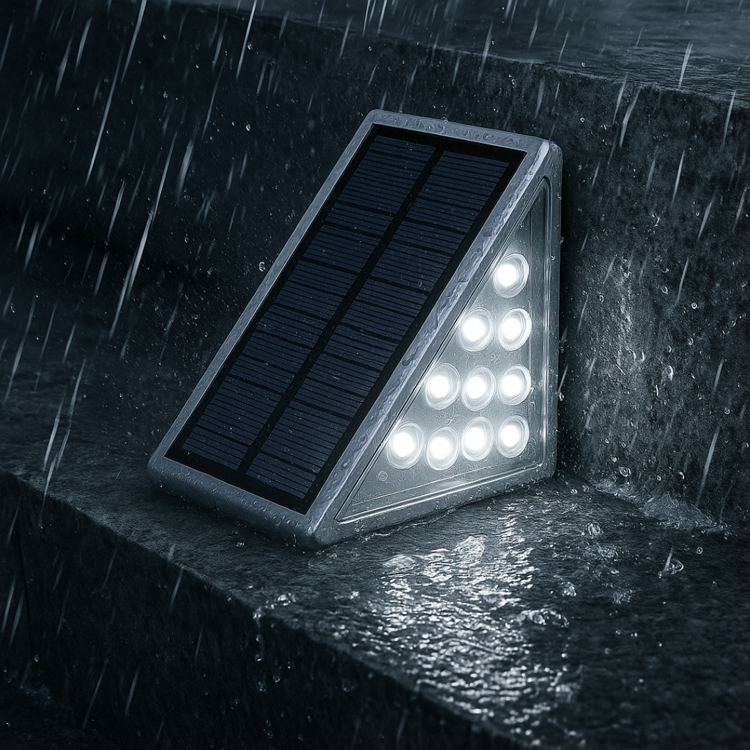 LuxStep™ – Solar LED Treppenbeleuchtung