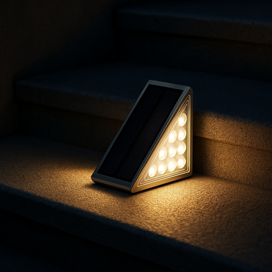 LuxStep™ – Solar LED Treppenbeleuchtung