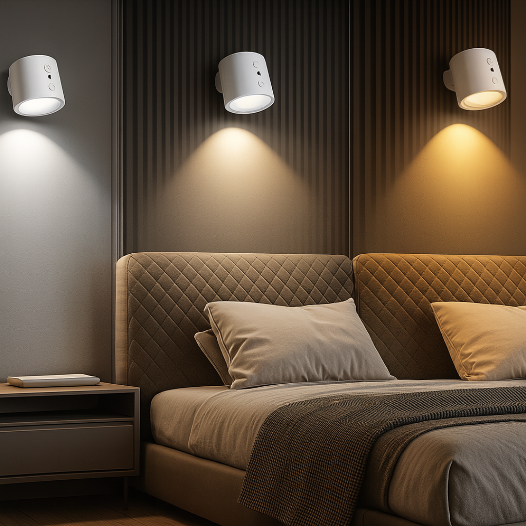 Wallie™ – Stilvolles Licht. Ganz ohne Bohren.