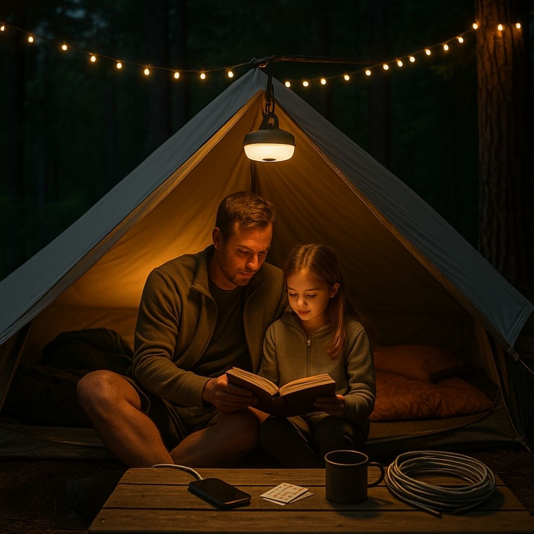 CampGlow™ – Stimmung, Licht und Ruhe. Immer dabei.