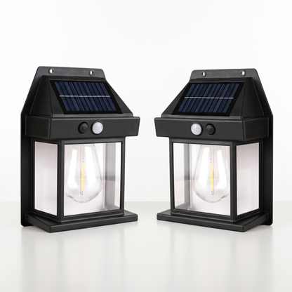 LichtTor™ – Solar-Wandleuchte mit Bewegungsmelder