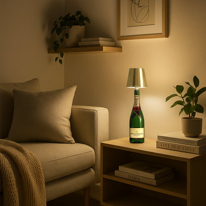 BottleGlow™ – Kabelloses Licht für Flaschen