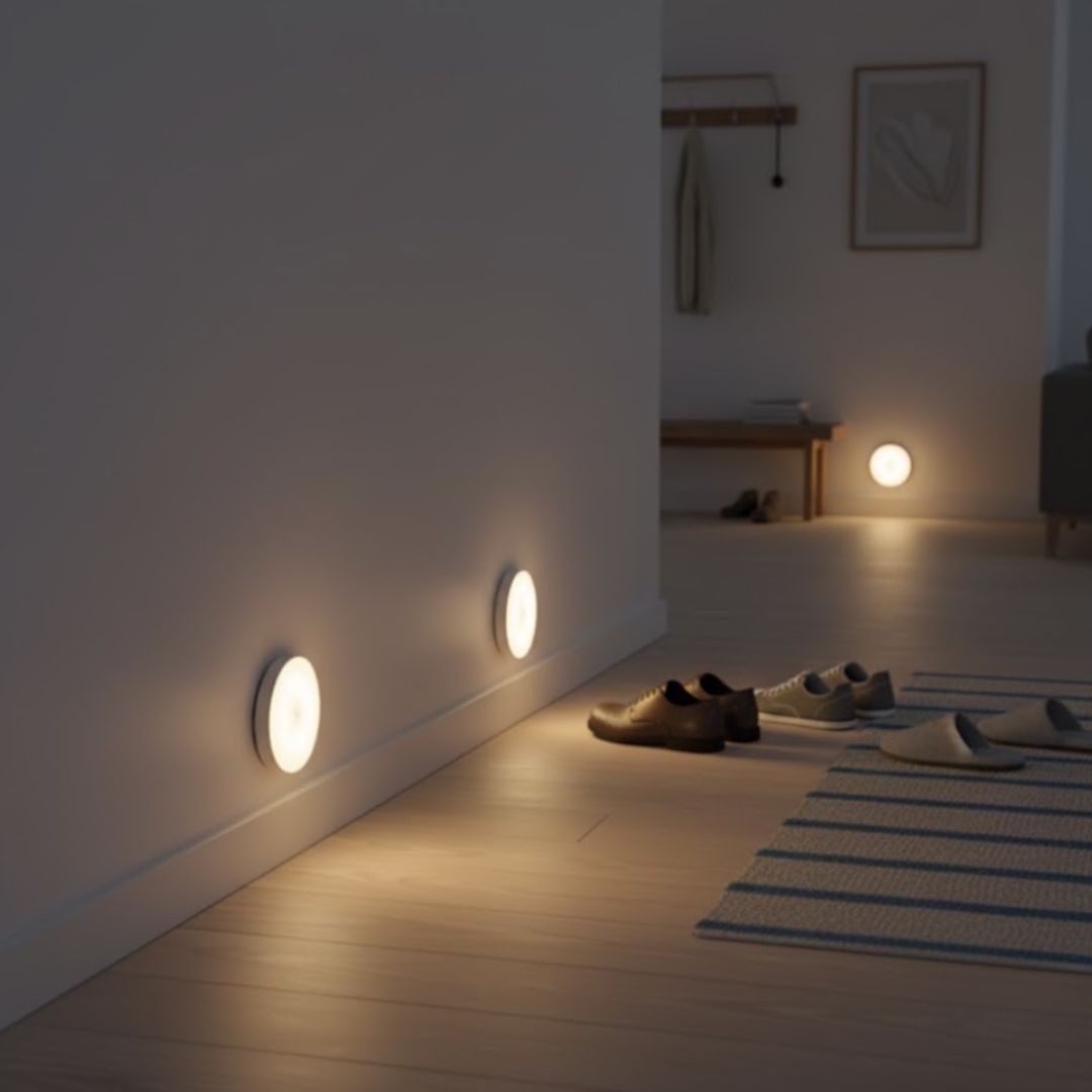 TouchGlow™ - Sleep-Friendly Motion Night Light