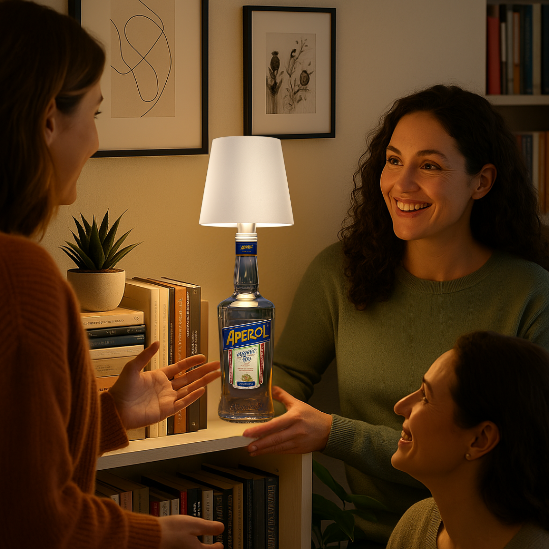 BottleGlow™ – Kabelloses Licht für Flaschen