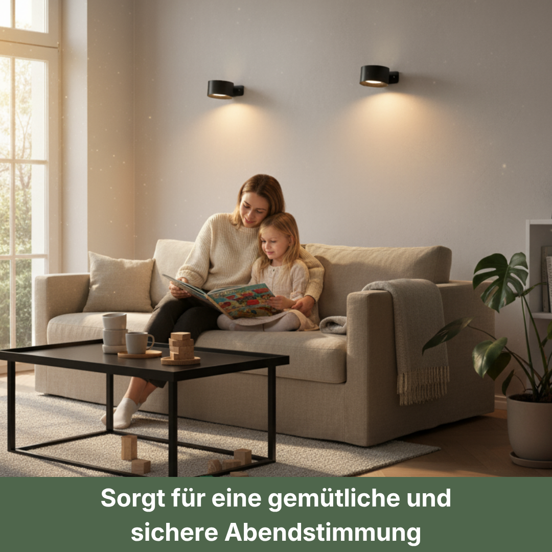 CasaBeam™ – Kabellose Wandbeleuchtung ohne Bohren