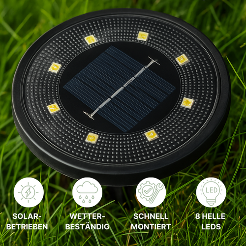 Terralux™ - Solar-LED-Bodenleuchte