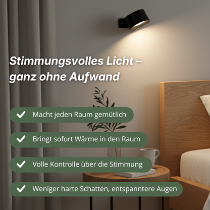 CasaBeam™ – Kabellose Wandbeleuchtung ohne Bohren