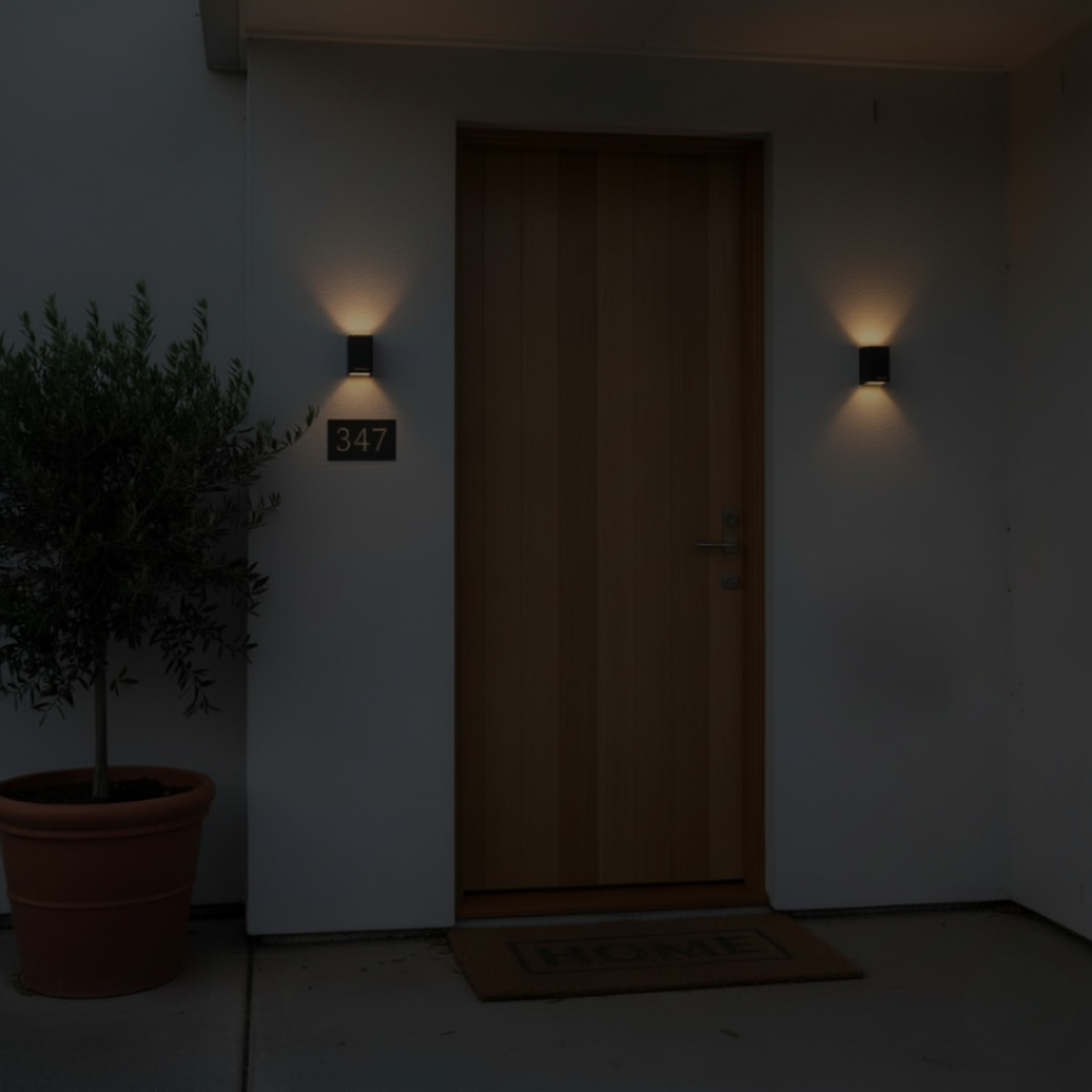 SolarGlow™ – Wandleuchten mit Solarenergie für Außenbereich