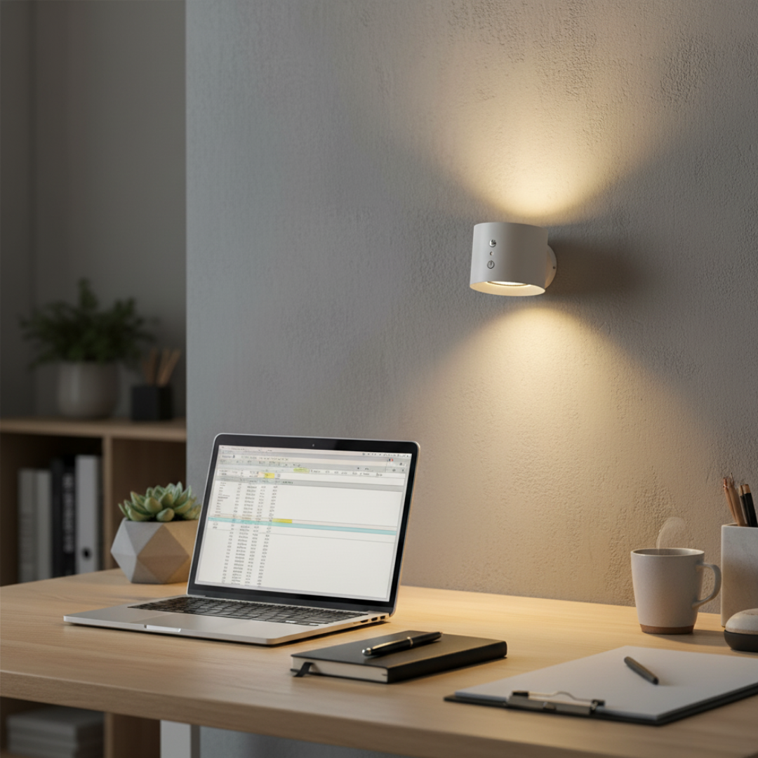 Wallie™ – Stilvolles Licht. Ganz ohne Bohren.